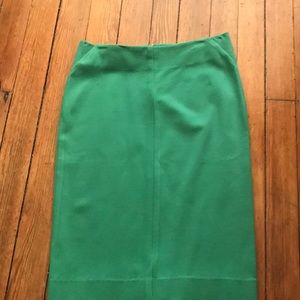 EUC Green DVF Pencil Skirt Size 2